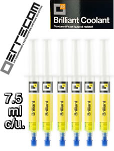 Detecta Fugas Colorante Ultravioleta - 6 Jeringas 7.5 ml - TR1058A - BRILLANT - Apto todos los Gases