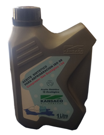 Aceite Botella x 1 Ltr - 68 Sintetico - R410A /R404A/R134a