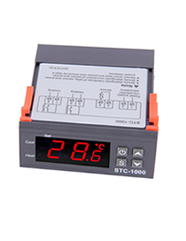 Kit 10 Combistatos de Temperatura Stc1000: 1 Sonda con 1 Rele Frio + 1 Rele