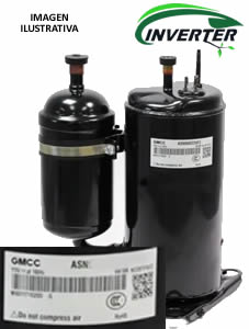 Motocompresor Rotativo Inverter 3000 Frig. R410a Asm89d18uf2