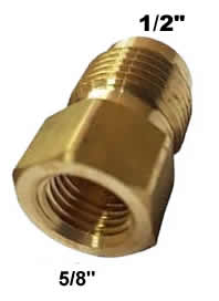 REDUCCION BRONCE 5/8 FH X 1/2 FM