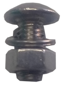 KIT TORNILLO C/TUERCA 5MM C/GROOVER FIJAC X 6 UNID EJE 091
