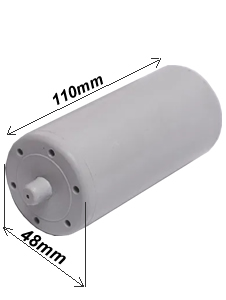RODILLO P/AGITADOR SAMSUNG GRANDE 110 MM X 48 MM