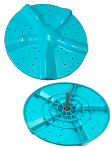 TURBINA AGITADOR LAVARROPAS COLUMBIA CELESTE LSC7000 EJE PERFORADO