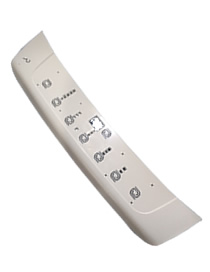 TAPA PLASTICA CONTROL ELECTROLUX FUZZY WASH MIRIAM