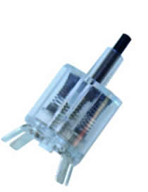 INTERRUPTOR SECARROPAS ALLADIO TRANSPARENTE