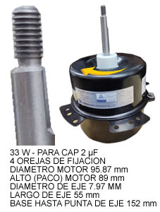 FORZADOR EXTERIOR SPLIT 33 W <---- PARA CAP 2 ?F  EAU38508906