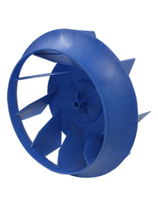 TURBINA AIRE VENTANA ? 257 MM X ANCHO 100 MM - EJE ? 10 MM 1/2 SOLO