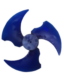 PALA HELICE SPLIT 490 X 151 MM 3 ASPAS EJE 12MM AZUL ANTIHORARIO