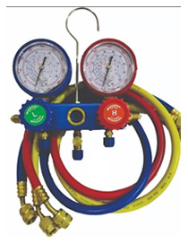 MANIFOLD R410/404/22/134 COOLTECH CUERPO BRONCE