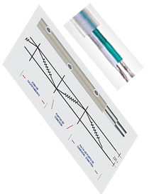 RESISTENCIA SILICONADA TPC 45W/MT
