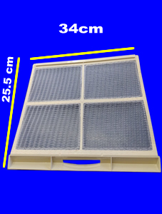 FILTRO PLAST P/SPLIT VERDE STD ELECT 30 X 30 CM
