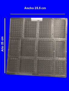 FILTRO PLAST P/SPLIT ANCHO 25.5 CM X ALTO 25 CM