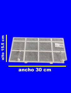 FILTRO PLAST P/SPLIT 30 CM X 15.5 CM
