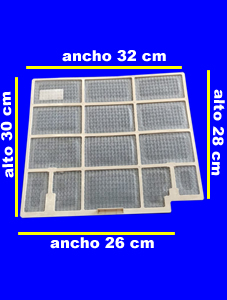 FILTRO PLAST P/SPLIT 30 CM X 32 CM