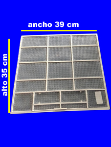 FILTRO PLAST P/SPLIT 39 CM X 37.5 CM