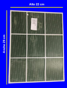 FILTRO PLAST P/SPLIT ANCHO 29 CM X ALTO 22 CM - VER FOTO
