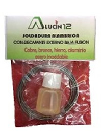 VARILLA PARA SOLDAR ALUMINO Y COBRE + METALES BRONCE -INOXID ALUCIN 12