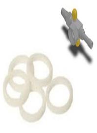 ARANDELA TEFLON P/LLAVE ROTALOCK 1