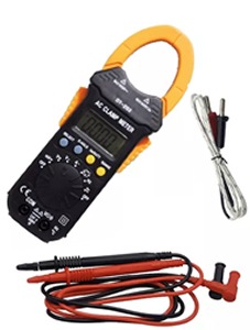 COMBO PINZA AMP. DT203 C/CAPAC. Y TERMOM. PROBADA C/2 PILAS AAA(*)
