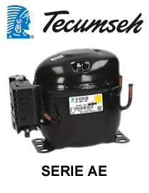 MOTOCOMPRESOR 1/3 HP 7.33 CC R404A AE2415Z 1300 BTU TECUMSEH