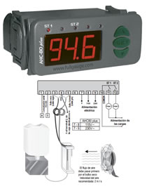 FULL GAUGE  AHC80 PLUS TEMP/HUM,2 ETAPAS 220V