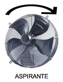 FORZADOR PALA Y REJA 300 MM 220V ASPIRANTE