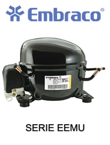 MOTOCOMPRESOR 1/6 HP R134/BLEND EEHRUS 60HLP  EMBRACO