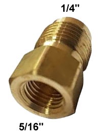 REDUCCION BRONCE 5/16 FH X 1/4 FM