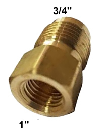 REDUCCION BRONCE 1 FH X 3/4 FM
