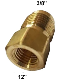 REDUCCION BRONCE 1/2 FH X 3/8 FM