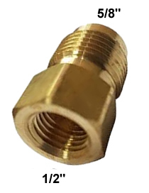 REDUCCION BRONCE 5/8 FM X 1/2 FH