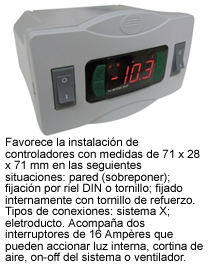 FULL GAUGE  CAJA P/CONTROLADORES CON 2 LLAVES GB-01C