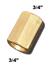 UNION BRONCE 3/4 FH X 3/4 FH