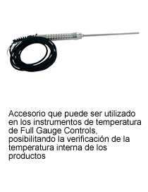SONDA FULL GAUGE SB57 NTC P/PINCHAR 75 MM