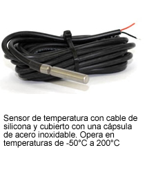 SONDA FULL GAUGE SB59 NTC P/ALTA TEMP