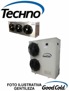 EQUIPO CAMARA 3 HP R407C ALTA TEMP 380V TECHNO SPLIT