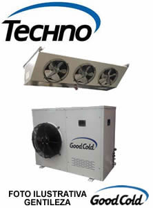 EQUIPO CAMARA 2.5 HP R404A MEDIA TEMP 380V TECHNO SPLIT