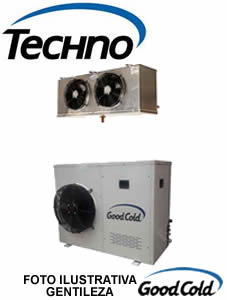 EQUIPO CAMARA 3 HP R404A MEDIA TEMP 380V TECHNO SPLIT