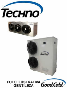 EQUIPO CAMARA 7.5 HP R404A MEDIA TEMP 380V TECHNO SPLIT