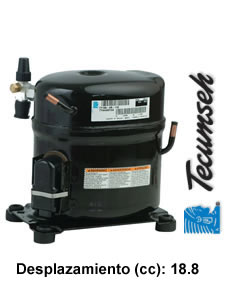 MOTOCOMPRESOR 3/4 HP 18.8 CC R404A TYA2431ZKSTECUMSEH