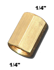 UNION BRONCE 1/4 FH X 1/4 FH
