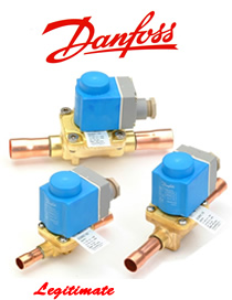 VALVULA SOLENOIDE DANFOSS 1/2 SOLDAR C/BOBINA EVR10